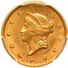 1853 $1 Gold Liberty PCGS MS62