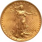 1914-D $20 St. Gaudens NGC MS64