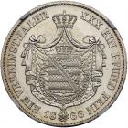 German States: Saxe-Weimar-Eisenach. Taler, 1866-A NGC Unc - 2