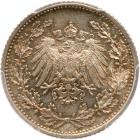 Germany. 1/2 Mark, 1906-F PCGS MS67