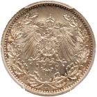 Germany. 1/2 Mark, 1908-A PCGS MS67