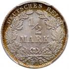 Germany. 1/2 Mark, 1918-D PCGS MS68 - 2