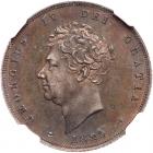 Great Britain. Shilling, 1825 NGC About Unc