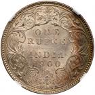 India - British. Rupee, 1900 (B) NGC MS63 - 2