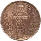 India-British. Rupee, 1918(b) PCGS MS65 - 2