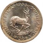 South Africa. Prooflike 5 Shillings, 1955 - 2