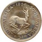 South Africa. Prooflike 5 Shillings, 1956 - 2