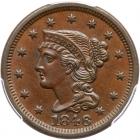 1846 N-8 R1 Small Date PCGS Graded MS63 Brown