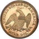 1863 Liberty Seated 25C PCGS Proof 64 - 2