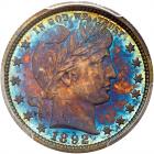 1892 Barber 25C PCGS Proof 66