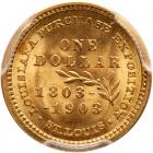 1903 Louisiana Purchase-Jefferson Dollar - 2