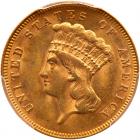 1878 $3 Gold PCGS MS62