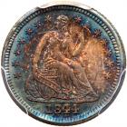 1844 Liberty Seated H10C PCGS MS67