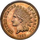 1860 Indian Head 1C PCGS Proof 65