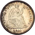 1860 Liberty Seated H10C PCGS Proof 64