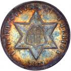 1871 Silver 3C PCGS Proof 62