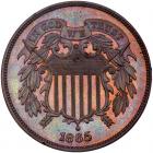 1865 2C PCGS PF65 RB