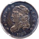 1836 Bust H10C. Sm 5C PCGS MS63