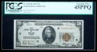 1929, $20 Federal Reserve Bank Note. PCGS Extremely Fine 45PPQ.