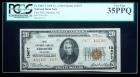 1929 Type 2, $20 National Bank Note. First NB, Ardmore, OK. Charter #13677. PCGS Very Fine 35PPQ