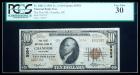 1929 Type 2, $10 National Bank Note. The First NB, Chandler, OK. Charter #5354. PCGS Very Fine 30