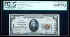 1929 Type 2, $20 National Bank Note. The First NB, Chandler, OK. Charter #5354. PCGS Very Choice New 64PPQ