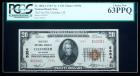 1929 Type 2, $20 National Bank Note. The First NB, Chandler, OK. Charter #5354. PCGS Choice New 63PPQ