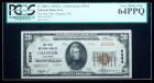 1929 Type 2, $20 National Bank Note. The First NB, Chandler, OK. Charter #5354. PCGS Very Choice New 64PPQ