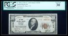 1929 Type 2, $10 National Bank Note. The State NB, Depew, OK. Charter #12104. PCGS Very Fine 30