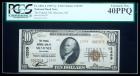 1929 Type 2, $10 National Bank Note. The Federal NB, Shawnee, OK. Charter #12339. PCGS Extremely Fine 40PPQ