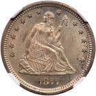 1877-S Liberty Seated 25C NGC MS65