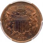 1870 2C PCGS PF63 RB