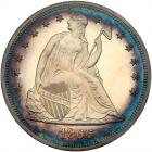 1866 Liberty Seated $1. Motto PCGS PF64 CAM