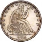 1885 Liberty Seated 50C PCGS Proof 62