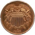 1865 2C PCGS PF65 RB