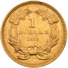 1862 $1 Gold Indian PCGS MS64 - 2