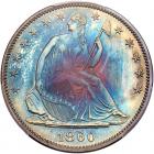 1860 Liberty Seated 50C PCGS Proof 64