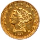 1841-C $2.50 Liberty PCGS AU55