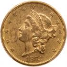 1874-CC $20 Liberty PCGS AU58