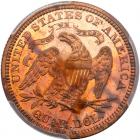 1871 Pattern Quarter Dollar. Copper, reeded edge. Judd-1094. Pollock-1230. High Rarity 7 - 2