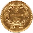 1880 $3 Gold - 2