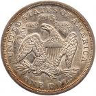 1873 Liberty Seated $1 NGC AU58 - 2