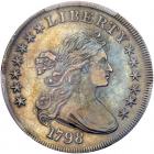 1798 Bust $1. Heraldic Eagle, Close Date PCGS EF45