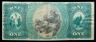 Original Series, $1 National Bank Note. The First National Bank of Fremont, Nebraska - 2