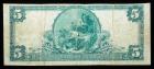 1902, $5 Red Seal. National Bank Note. The Harney County NB of Burns, Oregon - 2