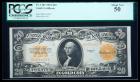 1922, $20 Gold Certificate. Fr-1187 PCGS AU50