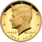 2014-W J.F.K. Gold Proof Half Dollar