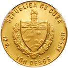 Cuba. 100 Peos, 1980 PCGS MS69