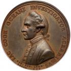 Great Britain. Captain Cook, Memorial Medal, ND (1779) PCGS MS64 BR