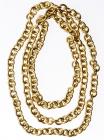 Spanish Colonies. Gold "money" chain of plain oval links: